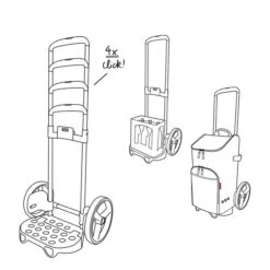 Reisenthel Shopping Citycruiser Rack Black -Herentassen Verkoop image 1032