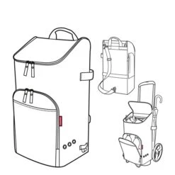 Reisenthel Shopping Citycruiser Bag Black -Herentassen Verkoop image 1338