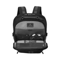 Victorinox Werks Professional Cordura Compact Backpack Black -Herentassen Verkoop image 1492