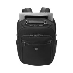 Victorinox Werks Professional Cordura Compact Backpack Black -Herentassen Verkoop image 1494