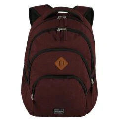 Travelite Basics Backpack Melange Bordeaux