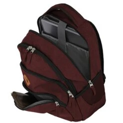 Travelite Basics Backpack Melange Bordeaux -Herentassen Verkoop image 1727