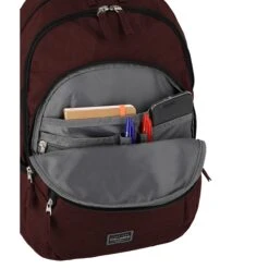 Travelite Basics Backpack Melange Bordeaux -Herentassen Verkoop image 1728