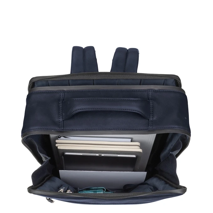 Leonhard Heyden Den Haag Backpack Blue 4 Leonhard Heyden Den Haag Backpack Blue - Afbeelding 4