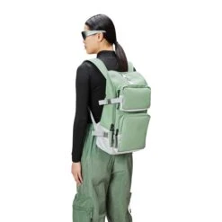 Rains Trail Cargo Backpack W3 Haze -Herentassen Verkoop image 1910