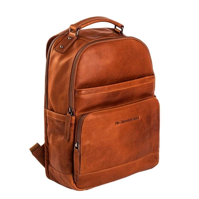 The Chesterfield Brand Austin Backpack Cognac 3 The Chesterfield Brand Austin Backpack Cognac - Afbeelding 3
