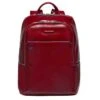 Piquadro Blue Square Backpack Red