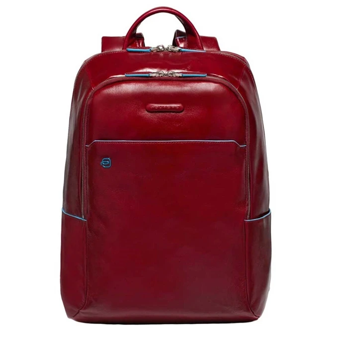 Piquadro Blue Square Backpack Red 1 Piquadro Blue Square Backpack Red