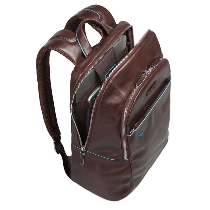 Piquadro Blue Square Backpack Red 2 Piquadro Blue Square Backpack Red - Afbeelding 2