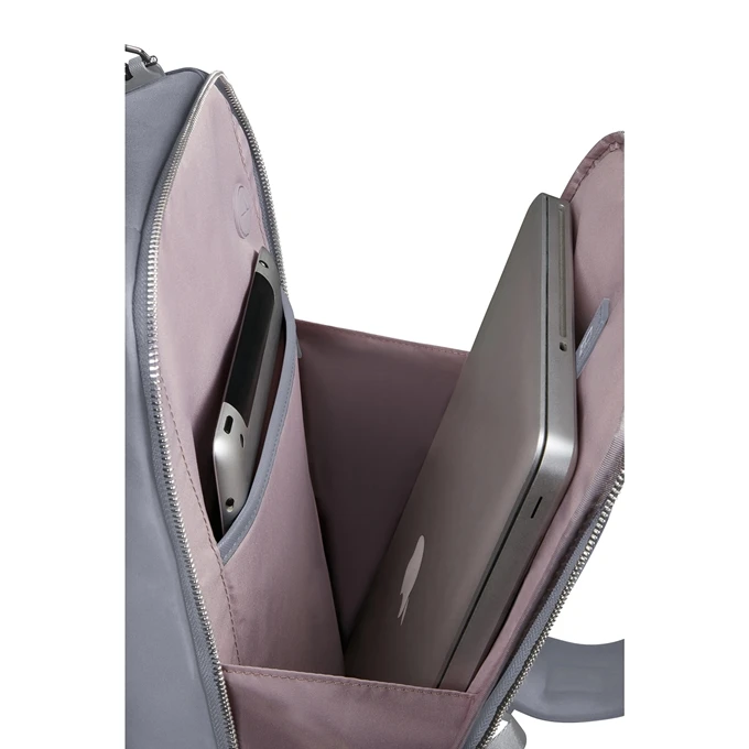 Samsonite Zalia 3.0 Backpack 14.1" Silver Grey 9 Samsonite Zalia 3.0 Backpack 14.1" Silver Grey - Afbeelding 9