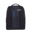 Piquadro Urban Leather Computer Backpack 14" Black/grey