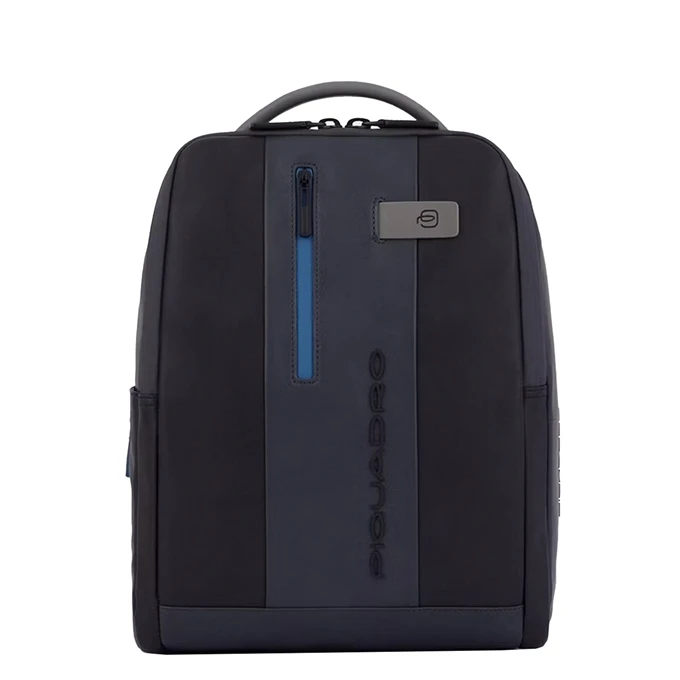 Piquadro Urban Leather Computer Backpack 14" Black/grey 1 Piquadro Urban Leather Computer Backpack 14" Black/grey