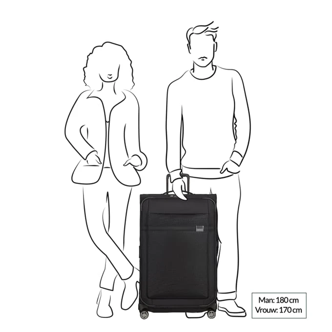 Samsonite Airea Spinner 78 Exp Dark Blue 2 Samsonite Airea Spinner 78 Exp Dark Blue - Afbeelding 2