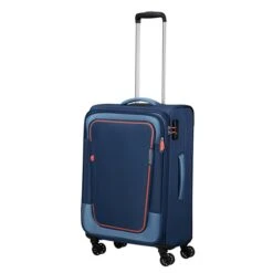 American Tourister Pulsonic Spinner 68 EXP Combat Navy -Herentassen Verkoop image 240