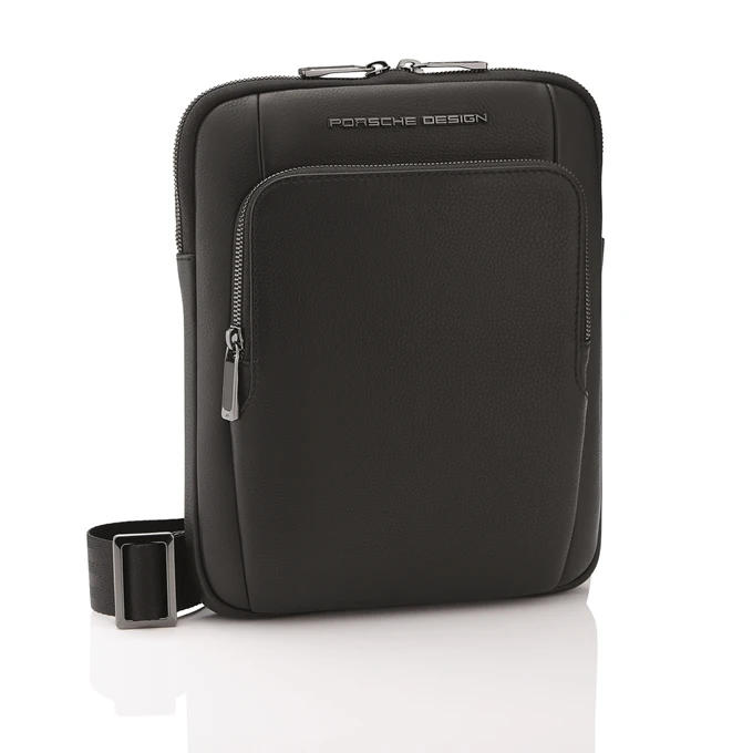Porsche Design Roadster Leather Shoulderbag S Black 2 Porsche Design Roadster Leather Shoulderbag S Black - Afbeelding 2