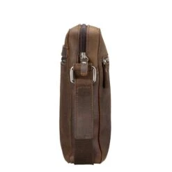 Leonhard Heyden Salisbury Messenger Bag S Brown -Herentassen Verkoop image 2604