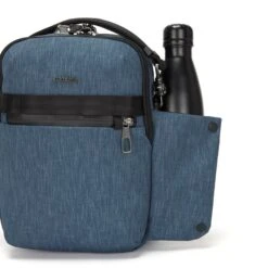 Pacsafe Metrosafe X Anti-Theft Vertical Crossbody Dark Denim -Herentassen Verkoop image 2634