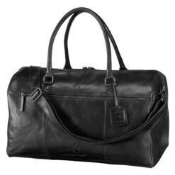 Leonhard Heyden Cambridge Travel Bag Black -Herentassen Verkoop image 2697