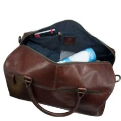 Leonhard Heyden Cambridge Travel Bag Black -Herentassen Verkoop image 2699