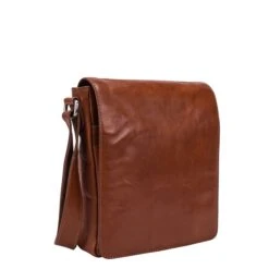 Leonhard Heyden Cambridge Messenger Bag S Cognac
