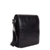 Leonhard Heyden Cambridge Messenger Bag S Black