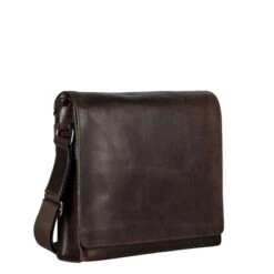 Leonhard Heyden Dakota Shoulder Bag M Brown