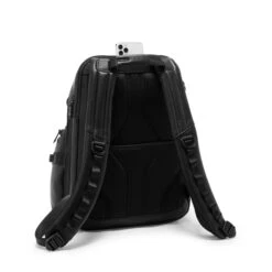 Tumi Alpha Bravo Nathan Navigation Backpack Leather Black -Herentassen Verkoop image 2826