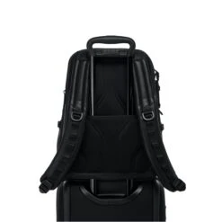 Tumi Alpha Bravo Nathan Navigation Backpack Leather Black -Herentassen Verkoop image 2828