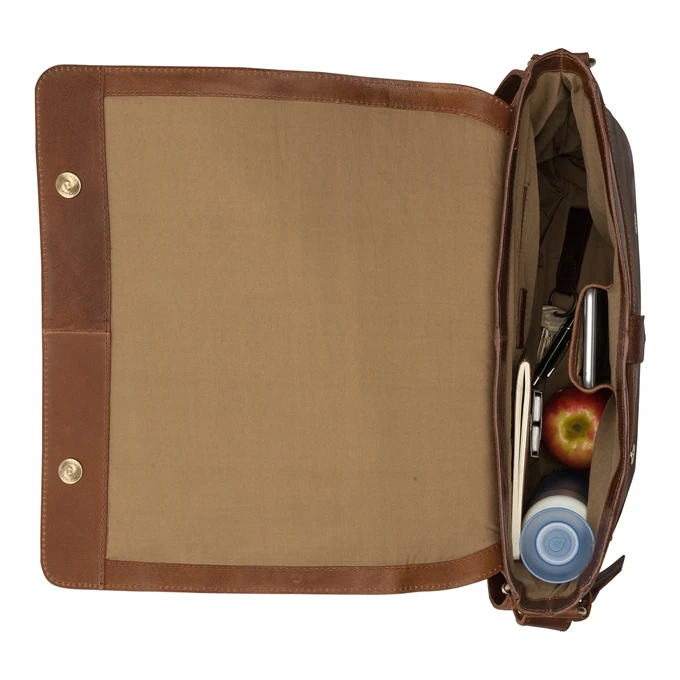 Burkely Vintage Juul Messenger Bag Cognac 7 Burkely Vintage Juul Messenger Bag Cognac - Afbeelding 7