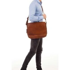 Burkely Vintage Juul Messenger Bag Cognac 21 Burkely Vintage Juul Messenger Bag Cognac -Herentassen Verkoop image 2891