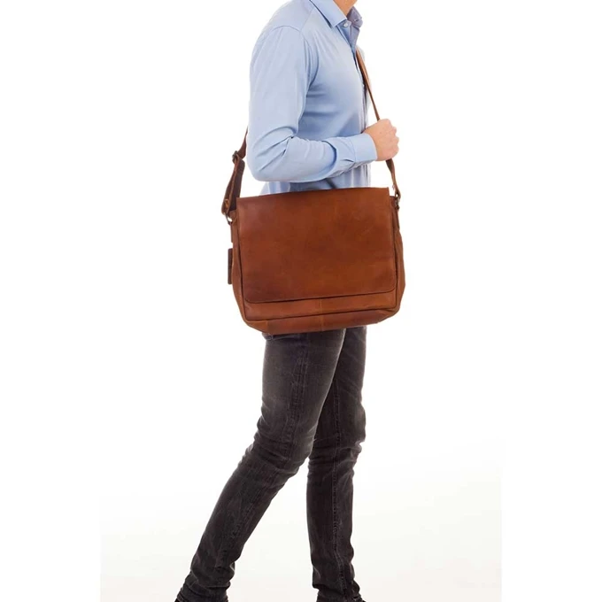 Burkely Vintage Juul Messenger Bag Cognac 10 Burkely Vintage Juul Messenger Bag Cognac - Afbeelding 10