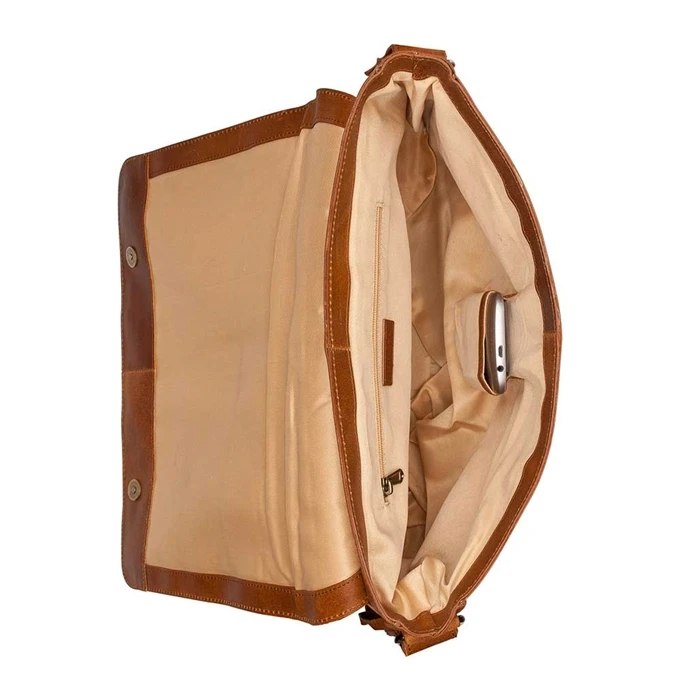 Burkely Vintage Juul Messenger Bag Cognac 12 Burkely Vintage Juul Messenger Bag Cognac - Afbeelding 12