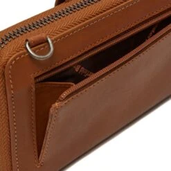 The Chesterfield Brand Taipei Telefoontasje Cognac -Herentassen Verkoop image 2919