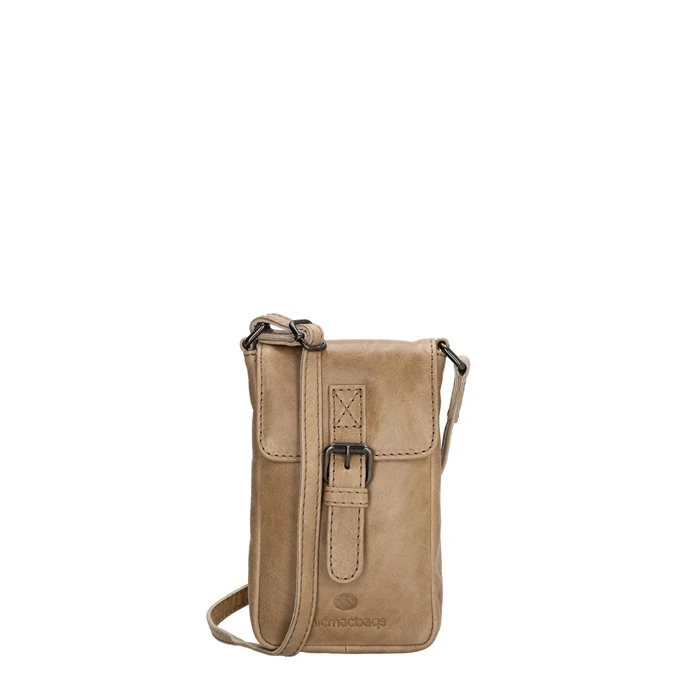 Micmacbags Porto Telefoontasje Taupe 1 Micmacbags Porto Telefoontasje Taupe