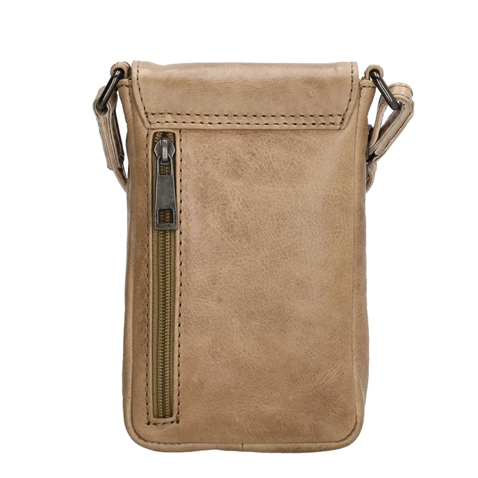Micmacbags Porto Telefoontasje Taupe 3 Micmacbags Porto Telefoontasje Taupe - Afbeelding 3