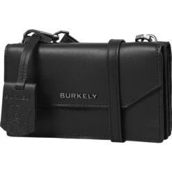 Burkely Nocturnal Nova Phone Bag Zwart -Herentassen Verkoop image 3013