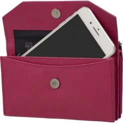 Burkely Nocturnal Nova Phone Bag Fuchsia 14 Burkely Nocturnal Nova Phone Bag Fuchsia -Herentassen Verkoop image 3049