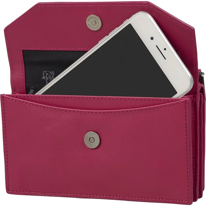 Burkely Nocturnal Nova Phone Bag Fuchsia 7 Burkely Nocturnal Nova Phone Bag Fuchsia - Afbeelding 7