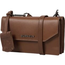 Burkely Nocturnal Nova Phone Bag Cognac -Herentassen Verkoop image 3106