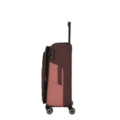 Travelite Viia 4 Wheel Trolley M Expandable Rose 15 Travelite Viia 4 Wheel Trolley M Expandable Rose -Herentassen Verkoop image 404
