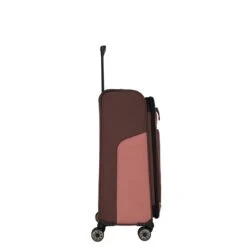 Travelite Viia 4 Wheel Trolley M Expandable Rose 16 Travelite Viia 4 Wheel Trolley M Expandable Rose -Herentassen Verkoop image 405