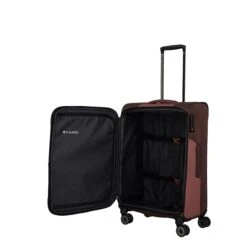 Travelite Viia 4 Wheel Trolley M Expandable Rose 19 Travelite Viia 4 Wheel Trolley M Expandable Rose -Herentassen Verkoop image 408