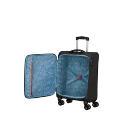 American Tourister Sea Seeker Spinner 55 Charcoal Grey -Herentassen Verkoop image 425