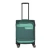 Travelite Viia 4 Wheel Trolley S Green