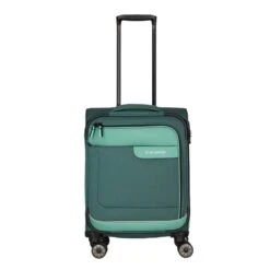Travelite Viia 4 Wheel Trolley S Green