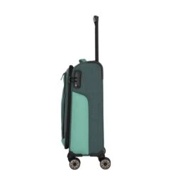 Travelite Viia 4 Wheel Trolley S Green -Herentassen Verkoop image 434