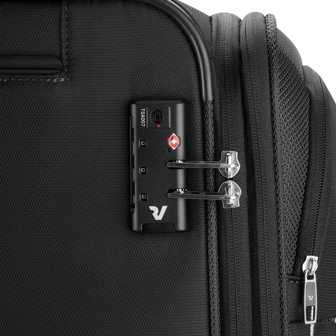 Roncato Joy Cabin Trolley 55/20 Black 6 Roncato Joy Cabin Trolley 55/20 Black - Afbeelding 6