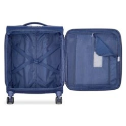 Delsey Brochant 2.0 Slim Cabin Trolley 55/40 Expandable 4W Blue -Herentassen Verkoop image 579
