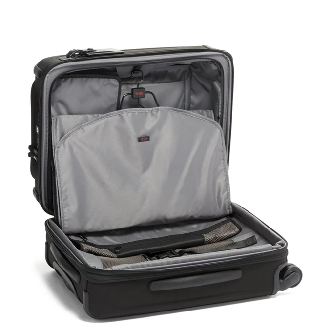Tumi Alpha Continental Dual Access 4 Wheeled Carry-On Black 5 Tumi Alpha Continental Dual Access 4 Wheeled Carry-On Black - Afbeelding 5