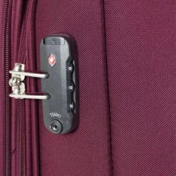 Gabol Zambia Trolley Medium 69 Burgundy -Herentassen Verkoop image 727